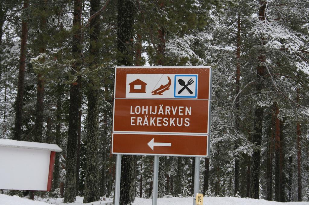 Lohijärven Eräkeskus Hotell Lohijärvi Exteriör bild